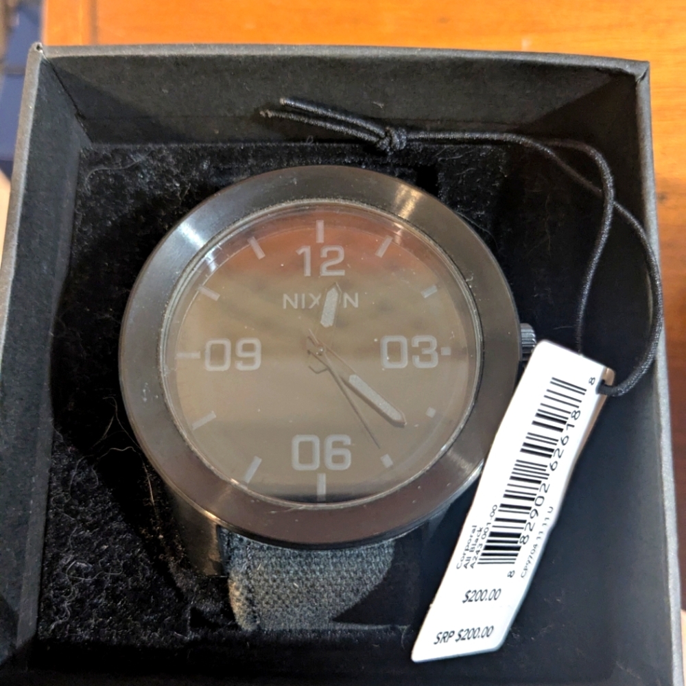 Nixon Corporal Black